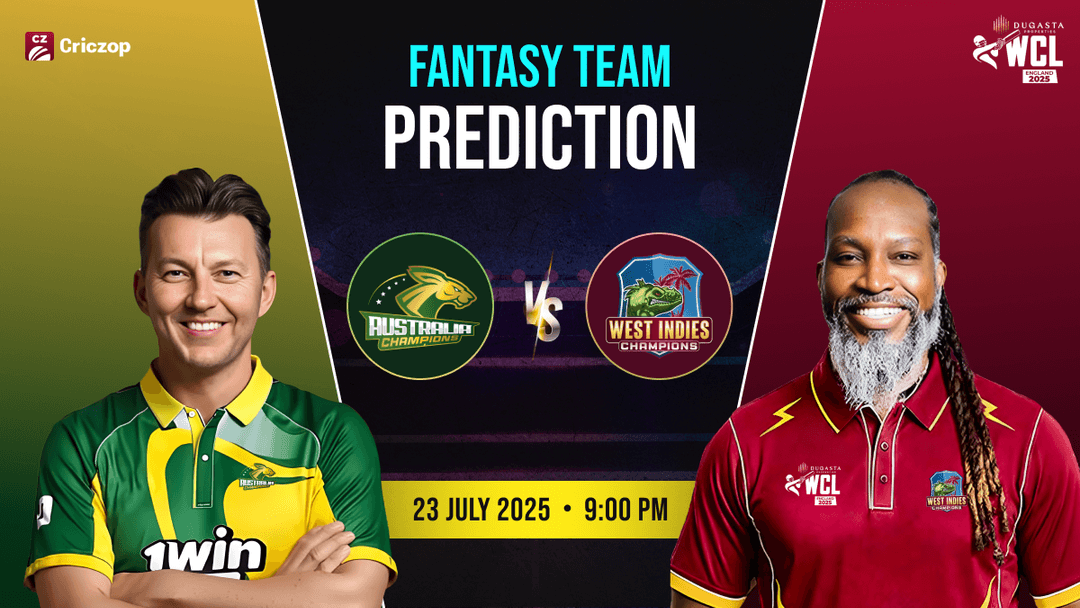 Australia Champions vs West Indies Champions 7th Match Dream11 Team Prediction