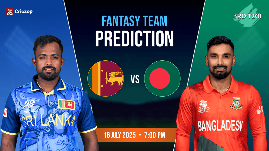 SL vs BAN 3rd T20I Dream 11 Prediction