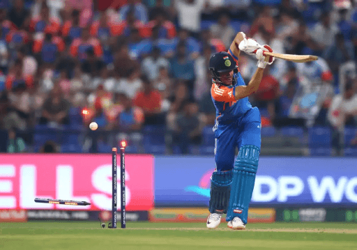 India's Opener Struggles Against Straight Deliveries